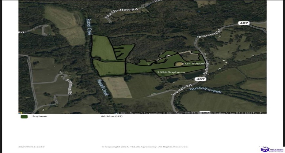 Bramlett Road, Greensburg, Kentucky 42743, ,For Sale,Bramlett Road,HK24002841