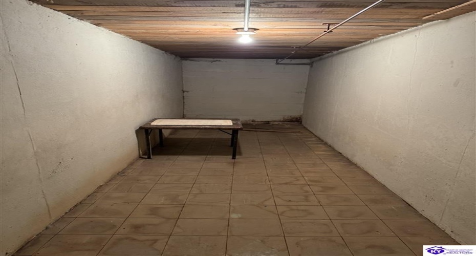 Under concrete covered porch Under concrete covered porch