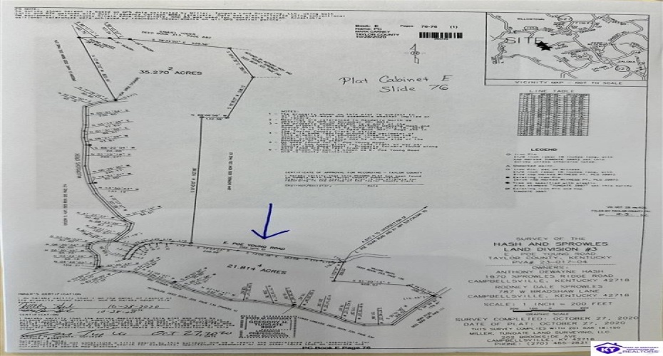 E Poe Young Road, Campbellsville, Kentucky 42718, ,For Sale,E Poe Young Road,HK24003372