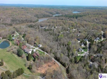 Aerial view of community